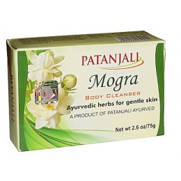 Аюрведическое мыло Могра (Жасмин) (PATANJALI MOGRA), 75 гр