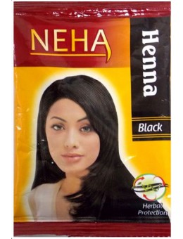  Хна натуральная  цвет черный, 20 гр.  ( NEHA Henna Black) 