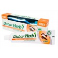 Зубная паста  Дабур Хербл Гвоздика с зубной щеткой, 150 гр. ( Dabur Herbl  clove) 