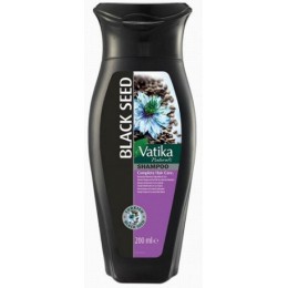 Шампунь "Черные семена - Блеск и Сила" Ватика Дабур  (Dabur Vatika  Black seed Shampoo), 200мл